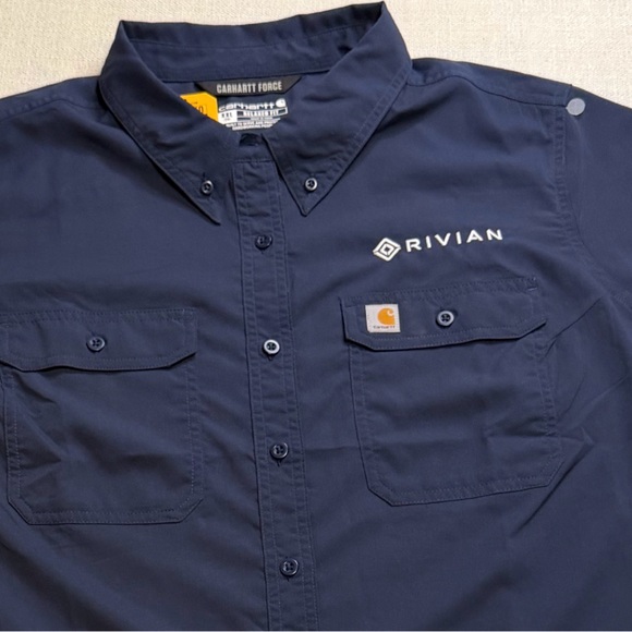 Carhartt Men's Dark Blue Shirt Jacket - Picture 6 of 6